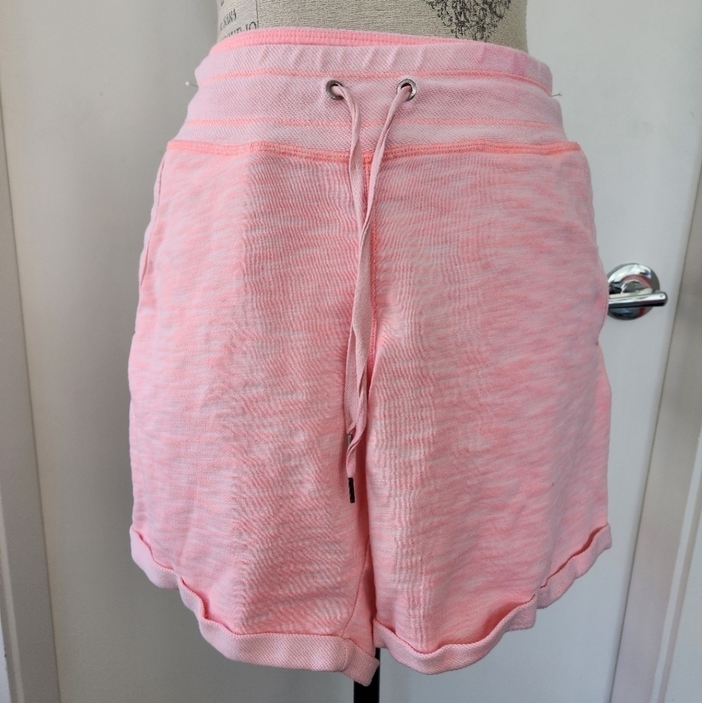 Pink French Terry Shorts